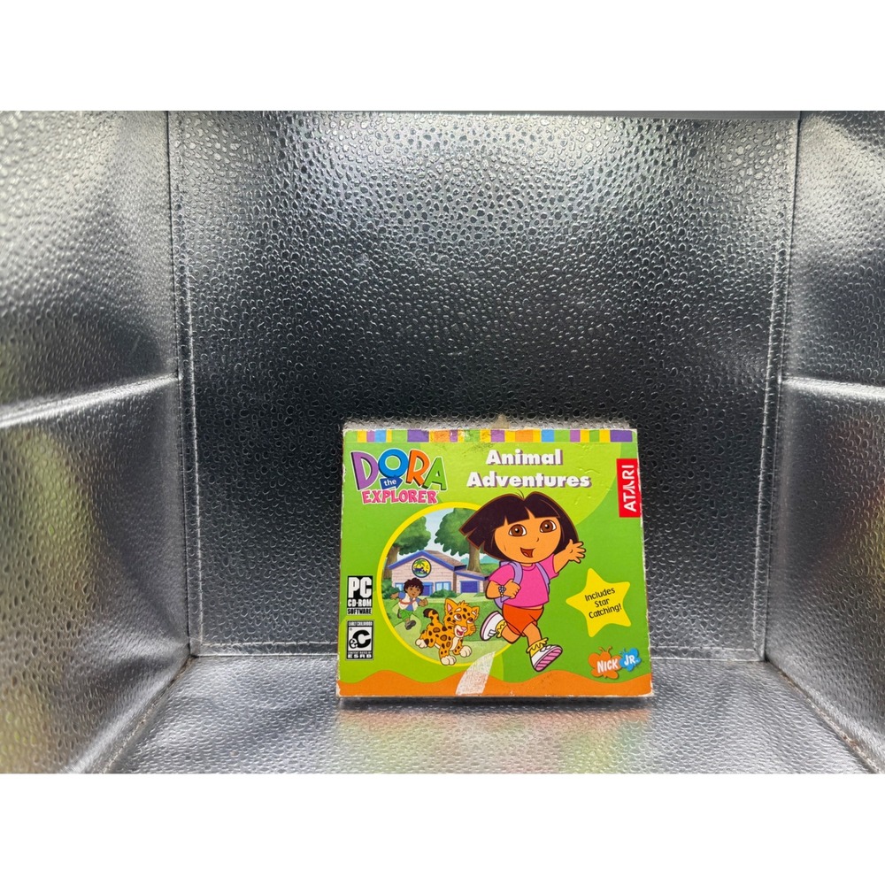 Dora the Explorer Animal Adventures PC CD-ROM Atari Nick Jr Game 2003